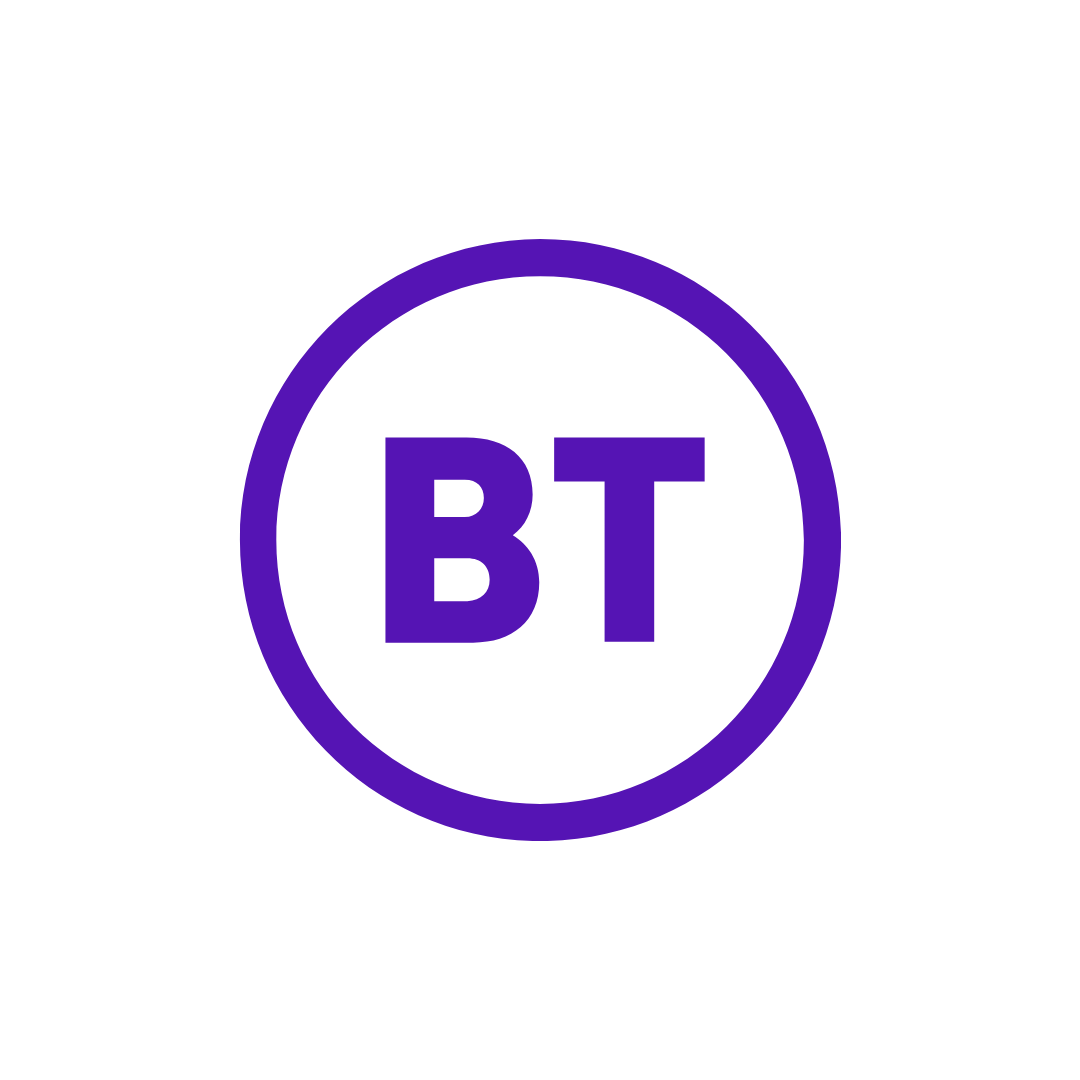BT logo – corporate client of The Undercover Waiters